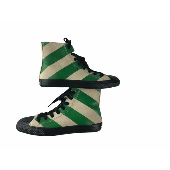 CALVIN KLEIN Carizma High Top Striped Suede Sneake - Picture 10 of 12